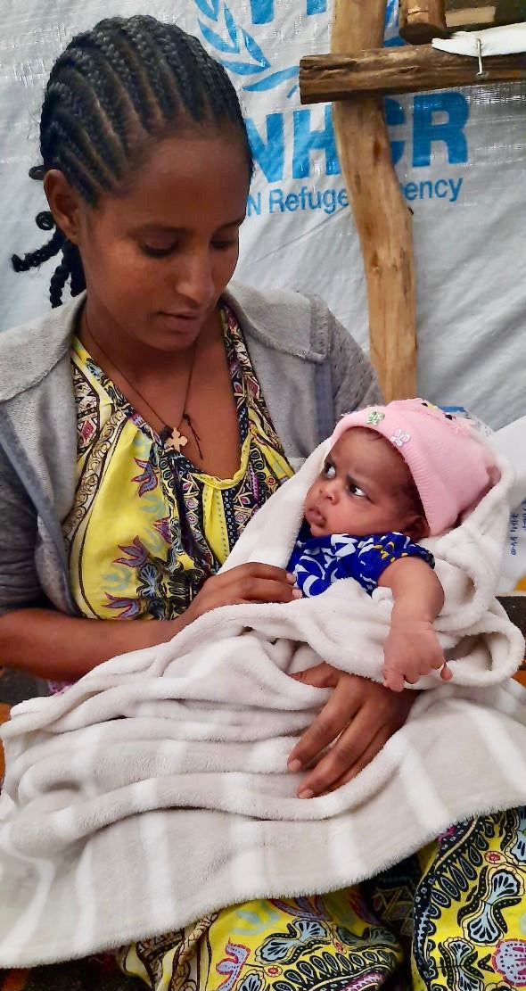 madre y su bebe