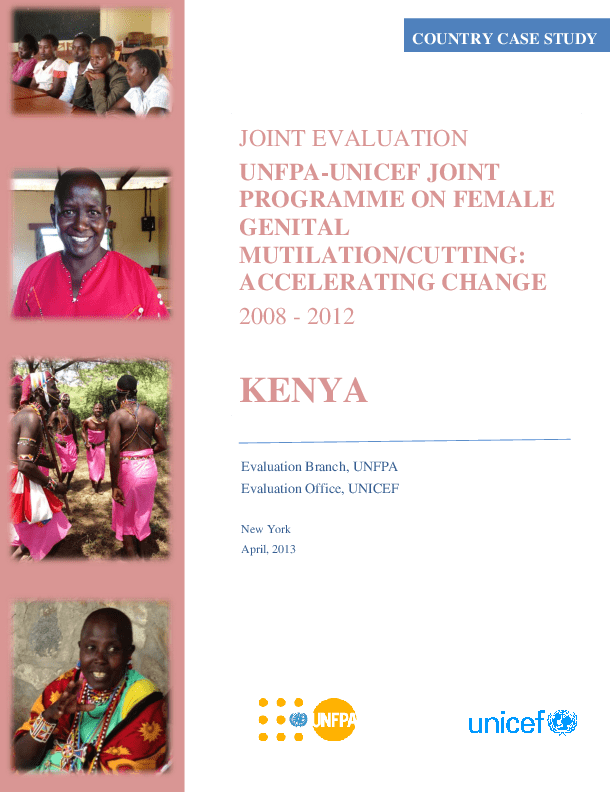 Kenya Country Case Study Report Kenya Country Case Study Report