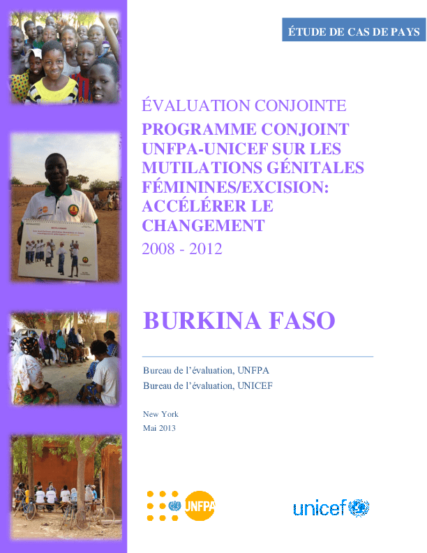 Burkina Faso Country Case Study Report Burkina Faso Country Case Study Report