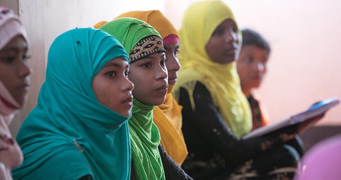 A call to protect women and girls on the move